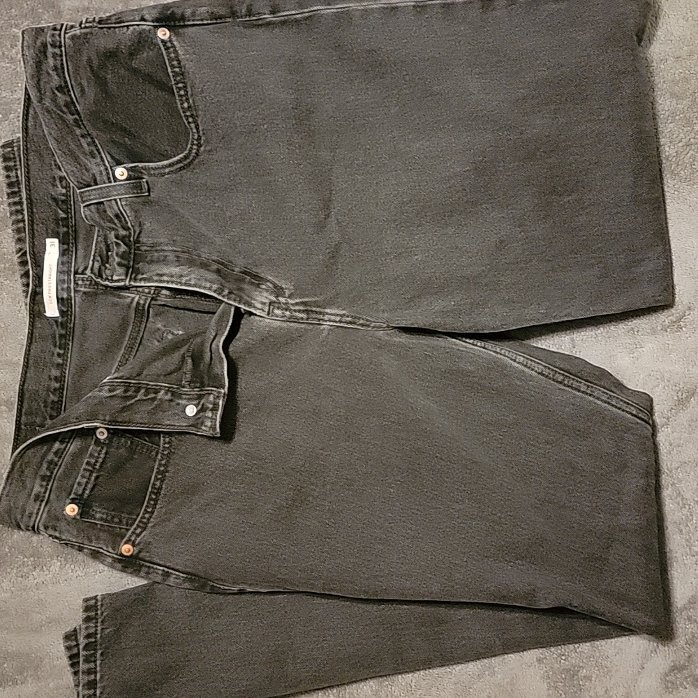 Levi's low pro straight jeans size 31 black